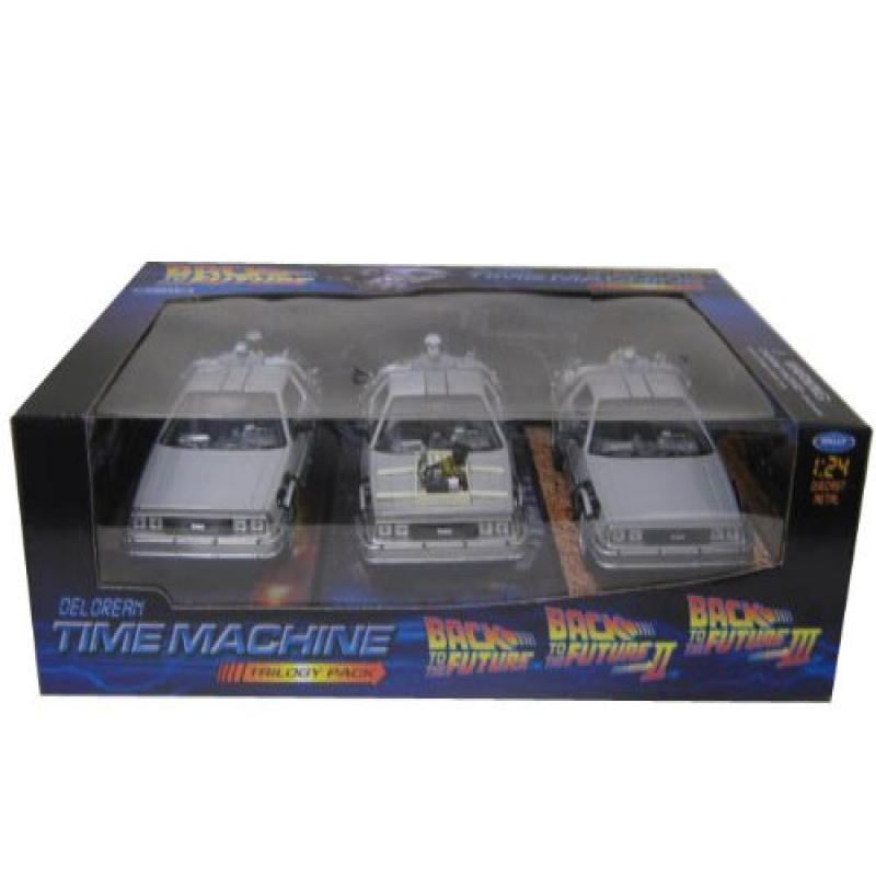 Back To The Future 1, 2, 3 Trilogy Set Delorean Time ...