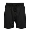 thumbnail image 5 of Men's Solid Color Stretch Beach Shorts Sports Fitness Training Breathable Shorts with Pockets, 5 of 7