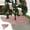 Watermelon Red, variant on 35in Christmas Tree Skirt and Matching Sock Set – Tree Bottom Decoration with Cut Slits, Elegant Holiday Decor for Christmas Parties, Living Room, Bedroom, and More