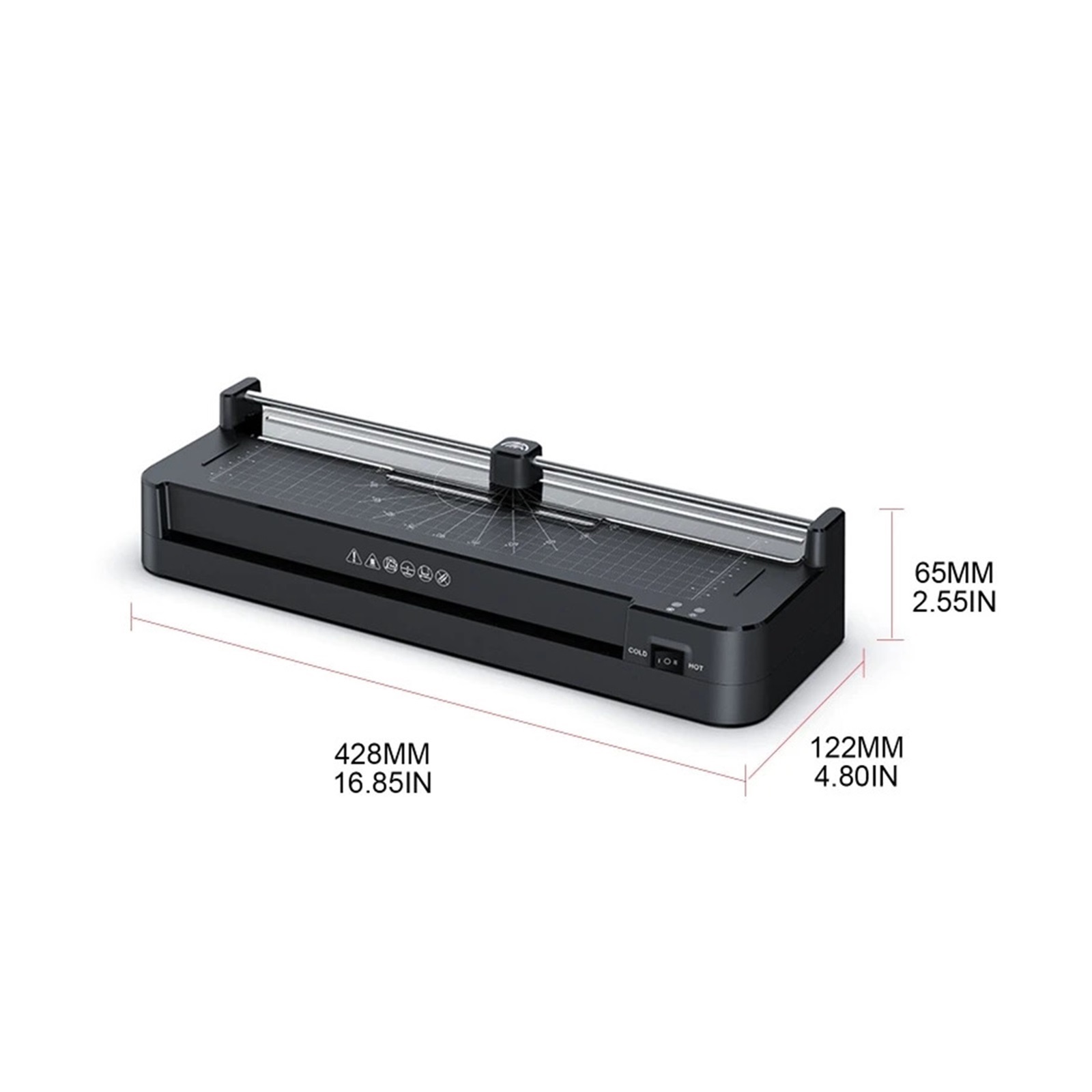 Laminator Machine For Laminating Photo Cards Portable Thermal Lamination Paper Cutter For Personal Office School