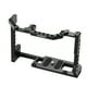 thumbnail image 3 of Jaula de cámara Andoer Camera Cage Aleación de aluminio con doble montaje en zapata fría Tornillo de 1/4 pulgadas Compatible con Canon EOS 90D / 80D / 70D DSLR Camera Andoer-2  Jaula de cámara, 3 of 6