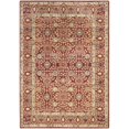 thumbnail image 1 of Safavieh Valencia 2'3" X 12' Power Loomed Polyester Rug in Red and Red, 1 of 4