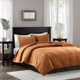 thumbnail image 2 of Gracie Mills Gayle 3-Piece Casual Geometric Velvet Quilt Set - GRACE-11837, 2 of 4