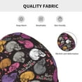 thumbnail image 5 of Logiee Halloween Skeleton Print Unisex Knit Beanie for Men Women Winter Hat,Beanies Skull Caps, 5 of 7