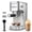 Silver, variant on GEVI 20 Bar Stainless Steel Espresso Machine with Milk Frother Wand and Dual Temperature Control, GECME403L-U