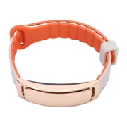 NFTIGB Smart Bracelet S3 Fitness Wellness Tracker for Adult Step Counting Sleep Detection Multi Motion Modes Golden Orange, 10.43 inches / 26.5 cm