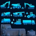 thumbnail image 6 of Neasyth Construction Vehicles Wall Decals Glow in The Dark Truck Car Decals Bulldozer Digger Stickers for Bedroom, 6 of 8