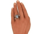 thumbnail image 4 of 2.00 Ct Stunning Solitaire Oval Shaped Diamond Engagement Rings for her Solid 18K Yellow Gold, 4 of 7