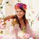 thumbnail image 3 of Diadema de flores con rosas para niñas, señoras y mujeres., 3 of 7