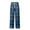 Blue, variant on CharmCyan Womens Plaid Lounge Pants Soft Drawstring Waist Pajama Bottoms Relaxed Fit Sleepwear for Home Casual Comfort Blue L