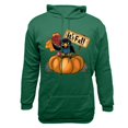 thumbnail image 4 of VBTAPA Fall Pumpkin Sweatshirt for Men 2026 Thanksgiving Hoodie Funny Turkey Print Long Sleeve Drawstring Hooded Sweatshirt Loose Casual Kangaroo Pocket Hoodies Green S, 4 of 5
