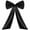 black, variant on 1pc, X-Large Bow Decoration - (24x36 Inches) Elegant Large Ribbon-like Backdrop for Wedding, Birthday Party, Christmas Decor - Party Decorations, Festive Decorative