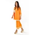 thumbnail image 2 of Conjunto de 2 piezas ribete flecos Roman Fashion /Juvenil. 0695-0696 (Naranja) naranja CH, 2 of 8