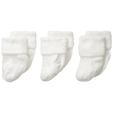 Carter's 3pk Baby Boy Blue Roll Cuff Socks main image 1