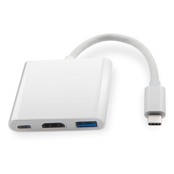 3-in-1 USB-C Hub to 4K HDMI Adapter, TONAIN Type-C Dock with 5Gbps USB 3.0 and PD Charging for MacBook