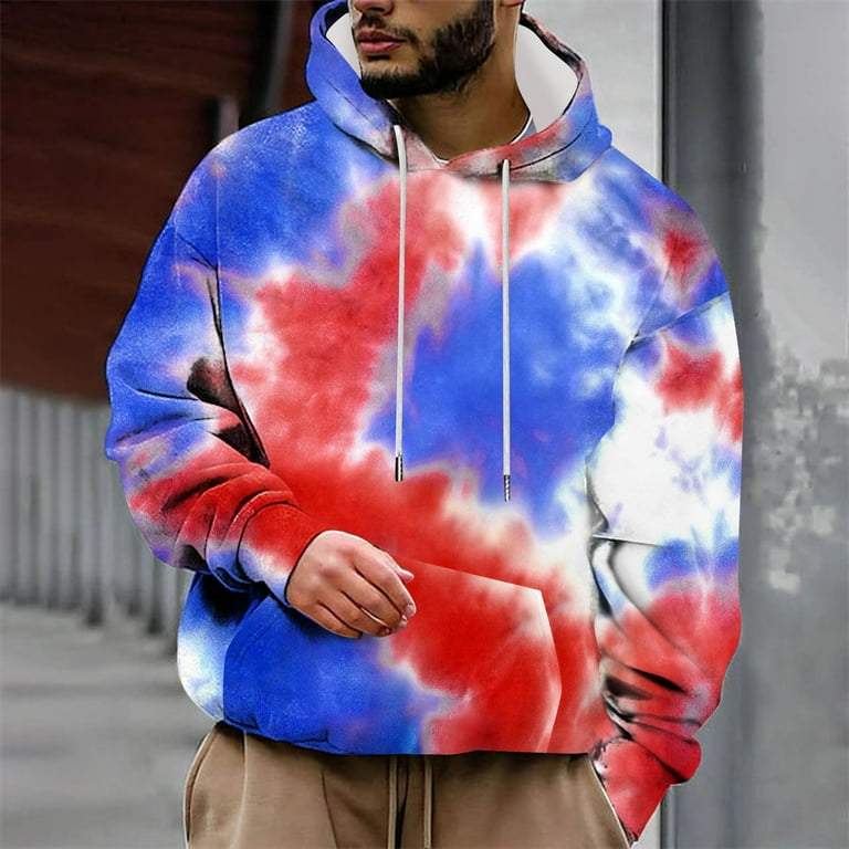 Tie dye designer hoodie sale
