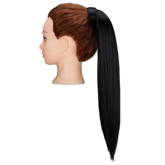 - 20” DARK BROWN JAW CLIP FISHTAIL PONYTAIL *New* Amazon.com : FELENDY Ponytail Extension Claw 18 main image 4