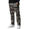 thumbnail image 5 of Matchstick Men's Retro Relaxed Plus Size Cargo Pants with Multi Pockets, 5 of 8