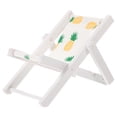 thumbnail image 1 of Silla de playa en miniatura, silla plegable, decoración de estilo náutico, accesorio para fotos., 1 of 7
