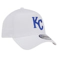 thumbnail image 3 of Men's New Era White Kansas City Royals TC A-Frame 9FORTY Adjustable Hat, 3 of 4