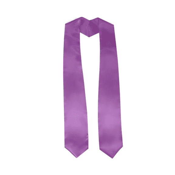 Honors Graduation Academic 60" Classic End Honor Stoles/Sashes (Lavender)