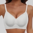 thumbnail image 2 of Soft Wireless Seamless Full Coverage Bra For Women Comfortable Support Everyday Wear Plus Size, 2 of 2