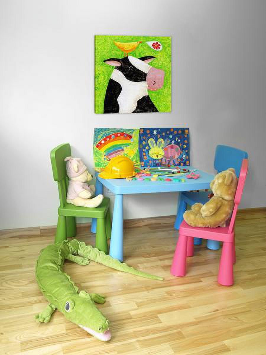 "Moosic to My Ears" Painting Print on Wrapped Canvas