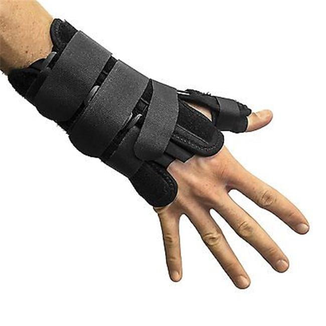 CROSSTRAP LARGE & Extra Large Thumb & Wrist Brace Right or Left Hand Splint & Stabilizer with Adjustable Strap and Removable Splint