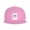 Pink, variant on Snapback Hat Fun Colorado Pattern Flat Brim Adjustable Baseball Cap for Men Women Trucker Hat Black