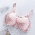 thumbnail image 5 of OVAFBAU Bras for Women Supportive Seamless Push Up Bra T-Shirt Bra Wireless Bra Thin Front Closure Comfortable Breath Push Up Shaping Women Underwears, 5 of 5