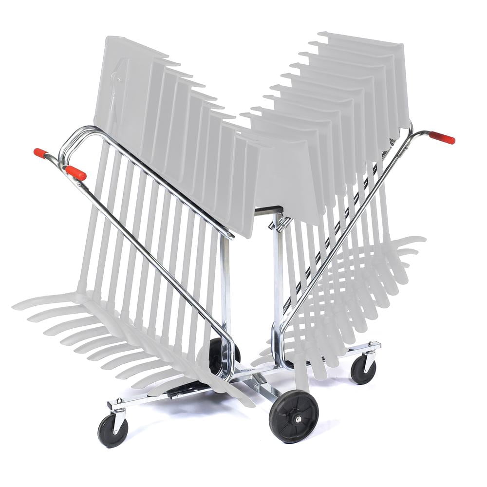 National Public Seating B449355 Music Stand Dolly with 20 Stand