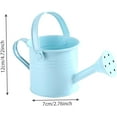 thumbnail image 6 of Mini Watering Can, Small Watering Can, 2.8x4.7 Kids Watering Can with Handle, Rustproof Metal Watering Can, Portable Indoor Watering Can for Garden Yard Home Beige, Kids Watering Can, 6 of 7