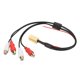 thumbnail image 3 of Adaptador de Salida de línea de Coche VOBOR 4RCA Aux en Adaptador de Cable de Repuesto Mini Adaptador ISO, 3 of 5