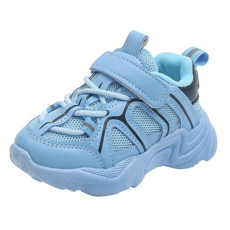 

Fimkaul Baby Sneakers Girls Boys Casual Mesh Running Sport Shoes Blue