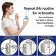 thumbnail image 3 of unique Lung Exerciser Device, Breathing Trainer - 5000ML Inhale Volume Measurement, Equipped with Ball Flow Rate Indicator, 3 of 5