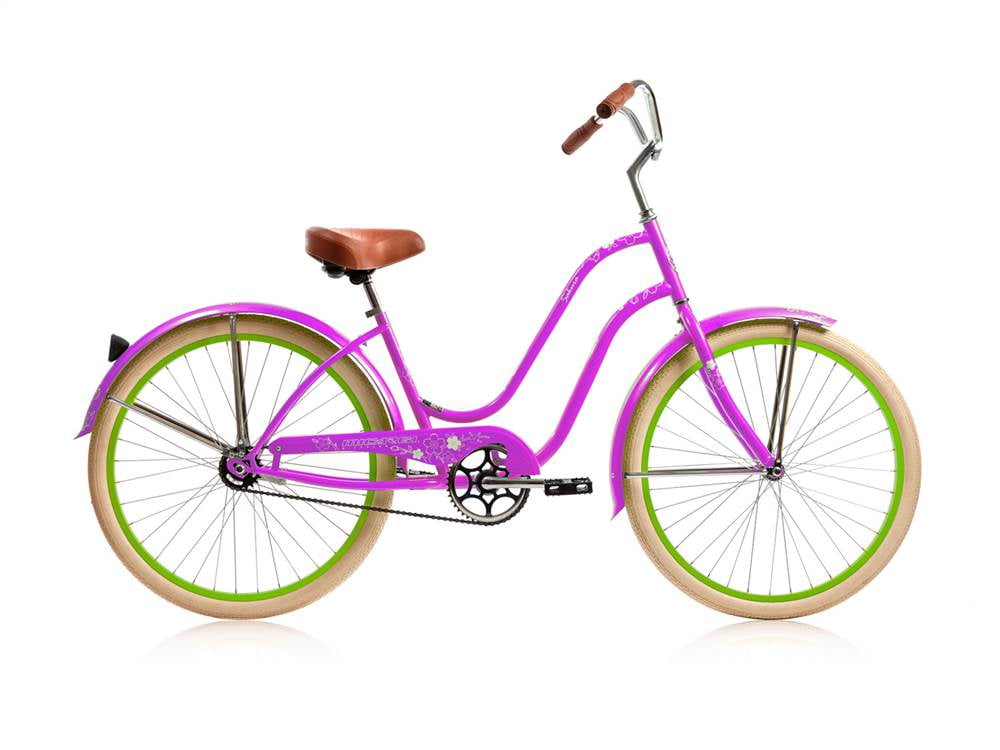 hot pink beach cruiser