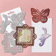 thumbnail image 3 of Troqueles de corte con patrón de encaje vintage, troqueles de metal para sellos postales, troqueles de papel para scrapbooking, creación de tarjetas y manualidades., 3 of 7
