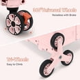 thumbnail image 2 of Foldable Utility Cart with Stair Climbing Wheels,Collapsible Rolling Crate with Magnetic Lid Telescopic Cover,Adjustable Telescoping Handle Hand Cart, 2 of 8