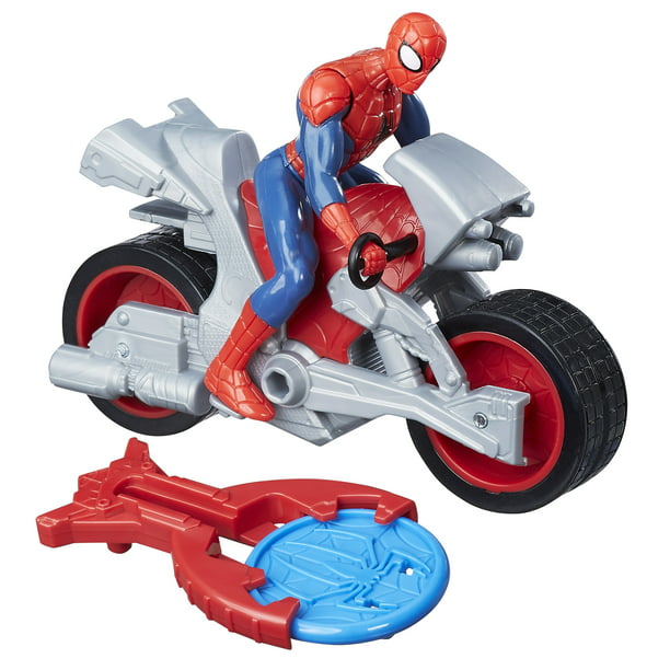 Spider-man Spider Man With Cycle