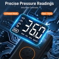 thumbnail image 6 of Tire Inflator Portable Air Compressor, Cordless Mini Bike Pump with Digital Display, 150 PSI Car Tire Air Pump with LED Light and Pressure Gauge for Auto, Motorcycles, Bikes, Balls, 6 of 10