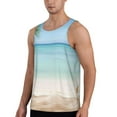 thumbnail image 2 of Salouo Starfish in Beach for Men's Tank Tops,Sleeveless Muscle Shirts for Men Quick Dry Workout Tank Top Gym Muscle Tee Fitness Bodybuilding Sleeveless T Shirt-XX-Large, 2 of 7