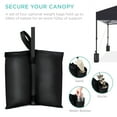 thumbnail image 6 of Best Choice Products 12x12ft Easy Setup Pop Up Canopy w/ 1-Button Setup, Wheeled Case, 4 Weight Bags - Black, 6 of 9