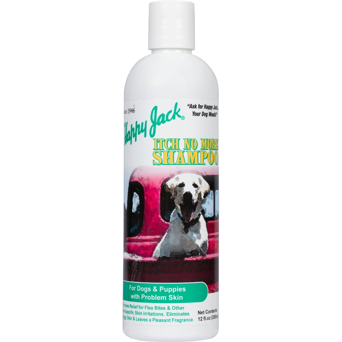 Happy Jack® Itch No More Dog Itchy Skin Shampoo & Treatment (12 oz