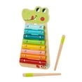thumbnail image 3 of TOOKYLAND Wooden Alligator Xylophone Toy - 3pcs - Pretend Musical Instrument, Ages 18m+, 3 of 9