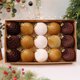 thumbnail image 1 of 15 bolas navideñas de tela, colgantes decorativos, adornos navideños de tela, bolas decorativas para árbol de Navidad., 1 of 5