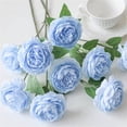 thumbnail image 2 of 24 ramos de peonías artificiales, flores artificiales, adecuadas for decoraciones modernas de hogar, cocina, oficina y fiestas., 2 of 2
