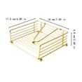 thumbnail image 3 of Dvkptbk metal tissue box Iron Tissue Storage Metal Napkin Storage Coffee Shop Hotel Restaurant Tissue Paper Storage, 3 of 6