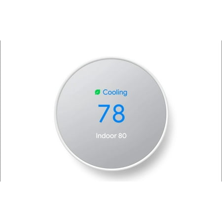 Google Nest Smart Thermostat with Bonus Trim Kit (Snow)