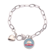 thumbnail image 1 of China Beijing gran salón personas Pulsera de cadena de corazón joyería encanto moda, 1 of 3