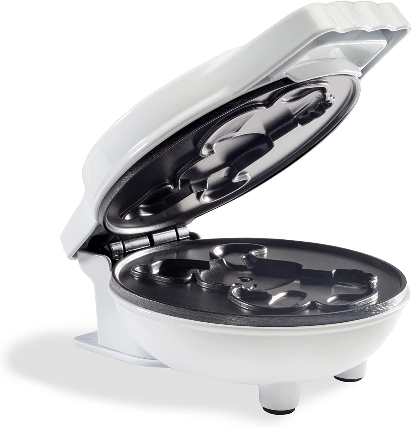 Waffle Wow Bunny Rabbit Mini Waffle Maker - Make Breakfast Special for Kids & Adults w Cute Bunny Waffles or Pancakes- Individual 4 Inch Waffler Iron